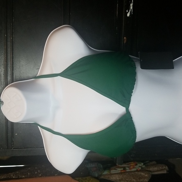 Suvimuga Dark Green 2 Piece Tie Bikini NWT Sz. XL - Picture 2 of 9